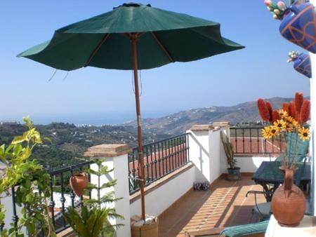 Apartamento Atico Frigiliana Exterior foto